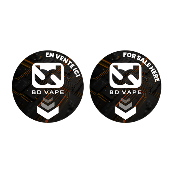 [PLV]  Sticker FR/EN - BD Vape