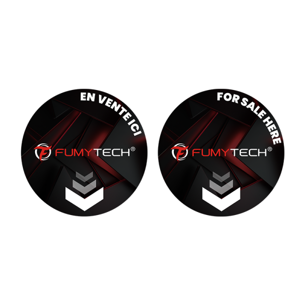 [PLV]  Sticker FR/EN - Fumytech