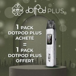 [Offre] 1 Pack Dotpod Plus Pearl White Acheté, 1 Pack Pod Dotpod Plus Pearl White Offert - Dotmod