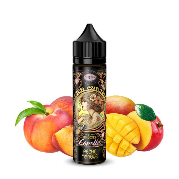 Pêche Mangue 0mg 50ml - Les Potions Curieuses by Curieux