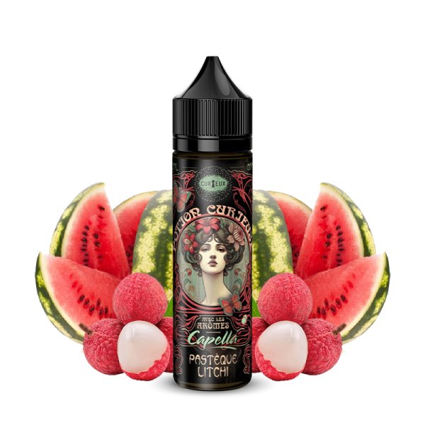 Pastèque Litchi 0mg 50ml - Les Potions Curieuses by Curieux