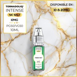 Fresh Mint Nic Salts 10ml - Intense by Tornadoliq