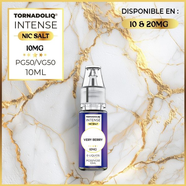 Very Berry Nic Salts 10ml - Intense by Tornadoliq