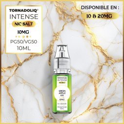 Green Apple Ice Nic Salts 10ml - Intense by Tornadoliq