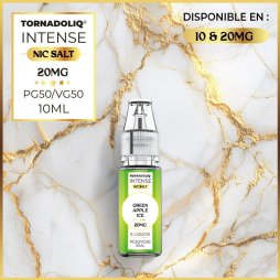 Green Apple Ice Nic Salts 10ml - Intense by Tornadoliq