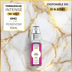 Cola Cherry Nic Salts 10ml - Intense by Tornadoliq