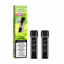 Cartouches Pré-Remplies Elfa Pro 20mg 2ml (2pcs) - Elfbar