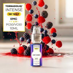 Very Berry Nic Salts 10ml - Intense by Tornadoliq