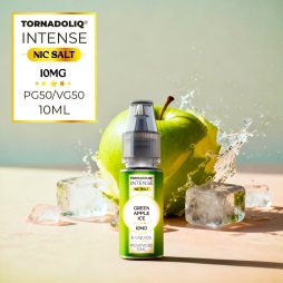 Green Apple Ice Nic Salts 10ml - Intense by Tornadoliq