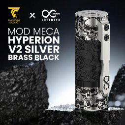 Mod Meca Hyperion V2 Silver Brass Black - Thunder Cloud x Infinite Modz