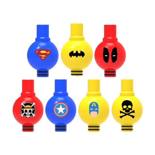 Drip Tip 510 Superheroes Series Large - Fumytech