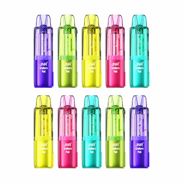Stellarc Cartridge 2+10ml + 3 × 10ml E-liquids 2% (1pc) – JNR