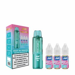 Cartouche Stellarc 2+10ml + 3 E-liquides 10ml 2% (1pc) - JNR