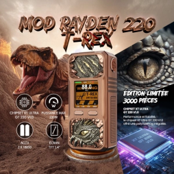 Mod Rayden 220 T-Rex Limited Edition 3000pcs - BD Vape