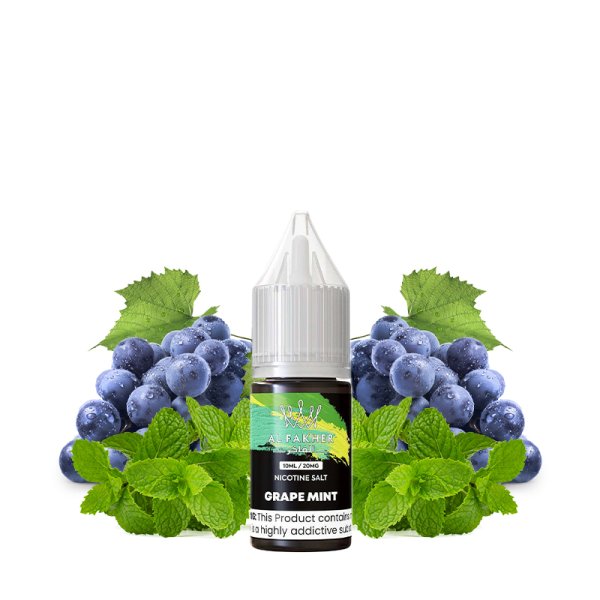 Grape Mint Nic Salt 20mg 10ml - Al Fakher