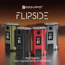 Box Flipside Solo Squonk 100W 21700 - Dovpo
