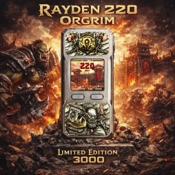 Mod Rayden 220 Orgrim Limited Edition 3000pcs - BD Vape