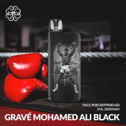 Pack Pod dotPod Go 2ml 3000mAh Gravé Mohamed Ali Black - Dotmod
