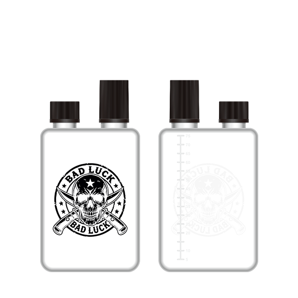 Dualfill 75ml Graduated Bottle Bad Luck