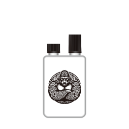 Dualfill 75ml Graduated Bottle Tribal Gorilla