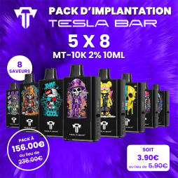MT-10K 2% 10 ml Implementation Pack (40pcs) - Tesla Bar by Teslacigs