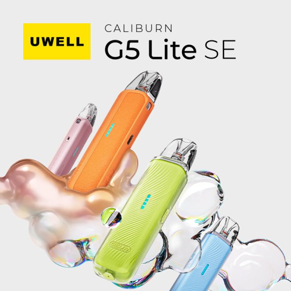 Pack Pod Caliburn G5 Lite SE 3ml 1600mAh New Colors - Uwell
