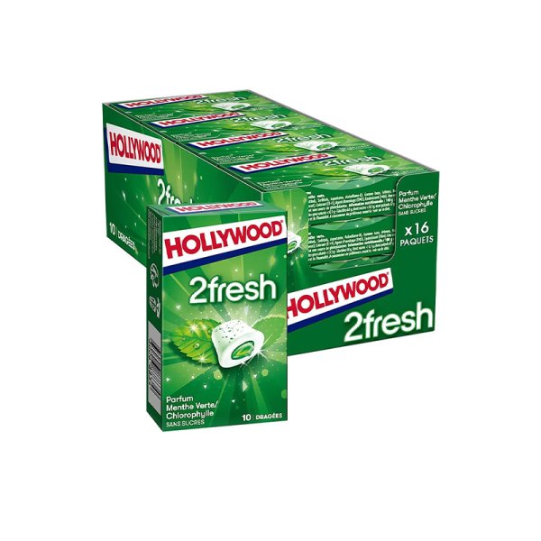 2fresh Chewing Gum (16pcs) - Hollywood