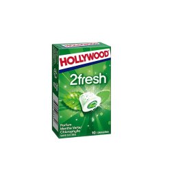 Chewing-Gum 2fresh Menthe Verte (16 Pièces) - Hollywood