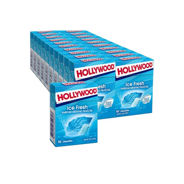 Chewing-Gum Ice Fresh (20pcs) - Hollywood