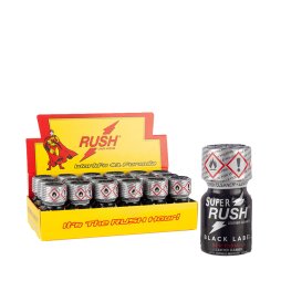 Poppers Super Black Label New Formula 25ml - Rush