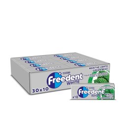 Green Mint Chewing-gum (30pcs) - Freedent White