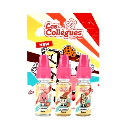 [Sample]  E-liquid 10ml (3pcs) - Les Collègues by Liquidarom