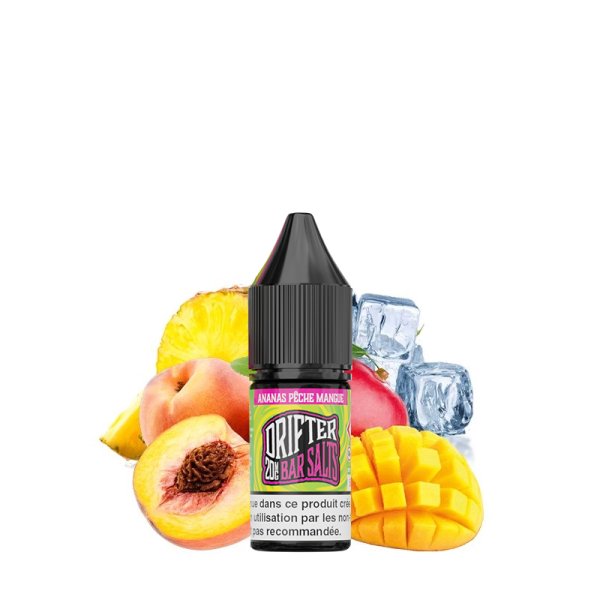 Ananas Pêche Mangue Nic Salt 20mg 10ml - Drifter