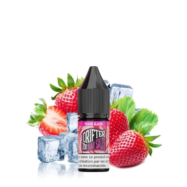 Fraise Glacé Nic Salt 20mg 10ml - Drifter