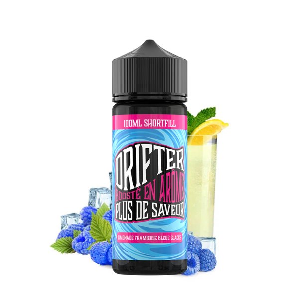 Limonade Framboise Bleue Glacée 0mg 100ml - Drifter
