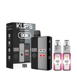 [Sample] Klip's Nes Edition 30k 2200mAh 7ml / 2% (Random Flavor) - Fumytech x Tornadoliq
