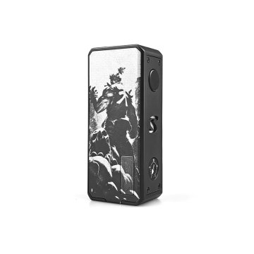 Mod S101 21700/18650 Gravé Black - San Indonesia x Gerobak Vaper