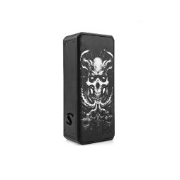 Mod S101 21700/18650 Gravé Black - San Indonesia x Gerobak Vaper