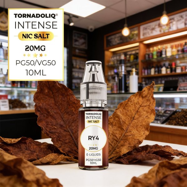 RY4 Nic Salts 20mg 10ml - Intense by Tornadoliq