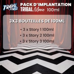 Tribal Movie Implantation Pack 100ml (9pcs) - Tribal Force