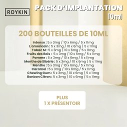 10ml implant pack (200pcs) - Roykin