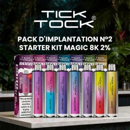 N°2 Magic 8k 2% Starter Kit Implantation Pack - Tick Tock