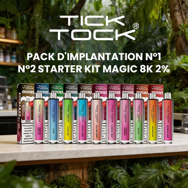 N°1 Magic 8k 2% Starter Kit Implantation Pack - Tick Tock