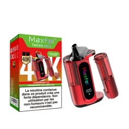 Starter Kit Twinkle Ultra 40K 2 en 1 1200mAh 2% - Maxfel