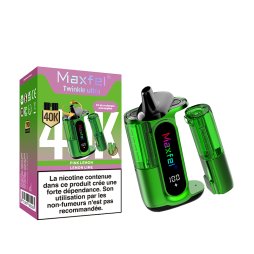Starter Kit Twinkle Ultra 40K 2 en 1 1200mAh 2% - Maxfel