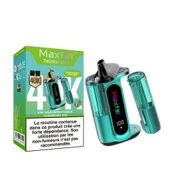 Starter Kit Twinkle Ultra 40K 2 en 1 1200mAh 2% - Maxfel