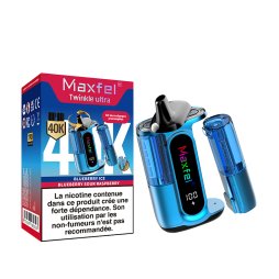 Starter Kit Twinkle Ultra 40K 2 en 1 1200mAh 2% - Maxfel