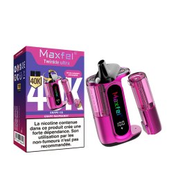 Starter Kit Twinkle Ultra 40K 2 en 1 1200mAh 2% - Maxfel