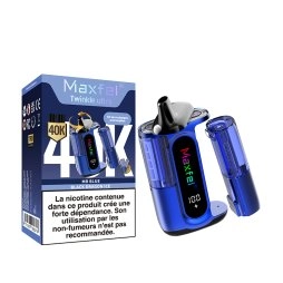 Starter Kit Twinkle Ultra 40K 2 en 1 1200mAh 2% - Maxfel