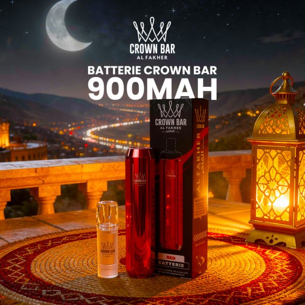 Crown Bar Battery 900mAh - Al Fakher
